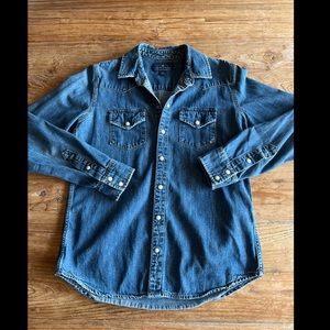 Lucky Brand denim button down